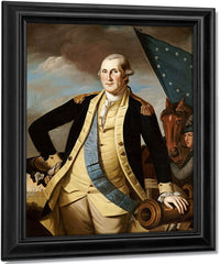 George Washington 1 By Charles Willson Peale Fine Art Print