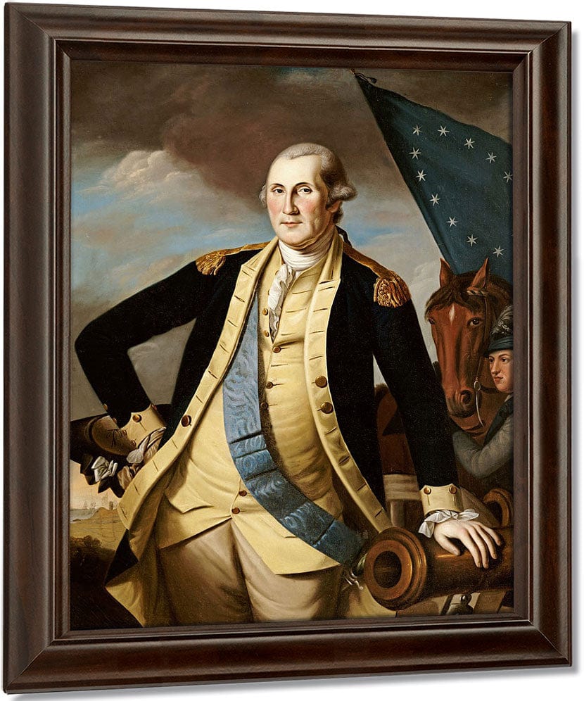 George Washington 1 By Charles Willson Peale Fine Art Print