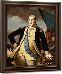 George Washington 1 By Charles Willson Peale Fine Art Print