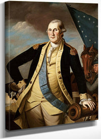 George Washington 1 By Charles Willson Peale Fine Art Print
