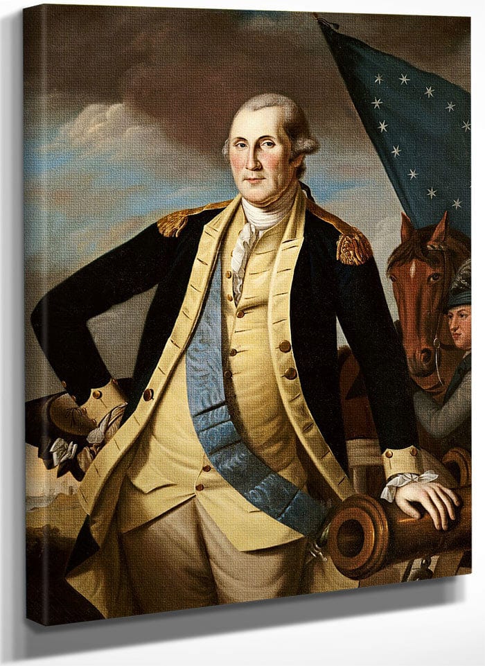 George Washington 1 By Charles Willson Peale Fine Art Print