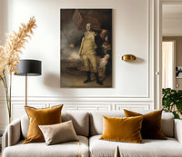 George Washington At The Battle Of Princeton By Charles Willson Peale Fine Art Print