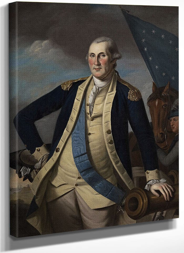 George Washington By Charles Willson Peale Fine Art Print