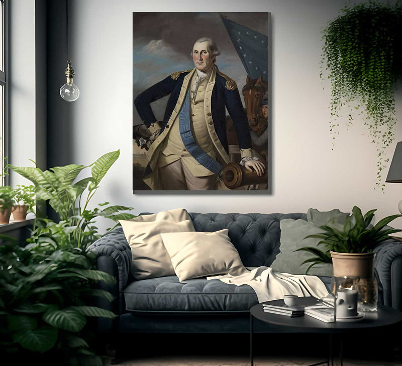 George Washington By Charles Willson Peale Fine Art Print