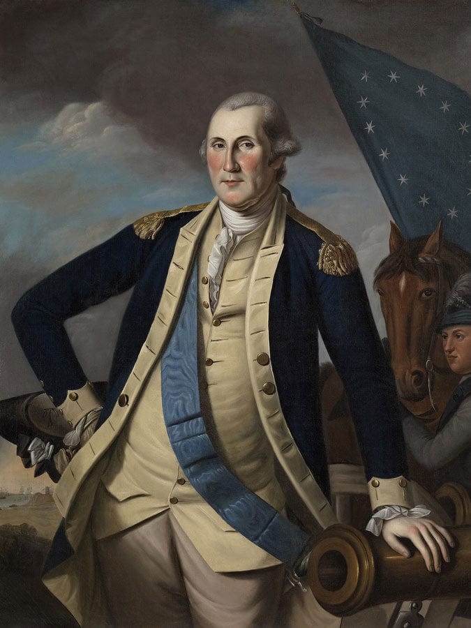 George Washington By Charles Willson Peale Fine Art Print