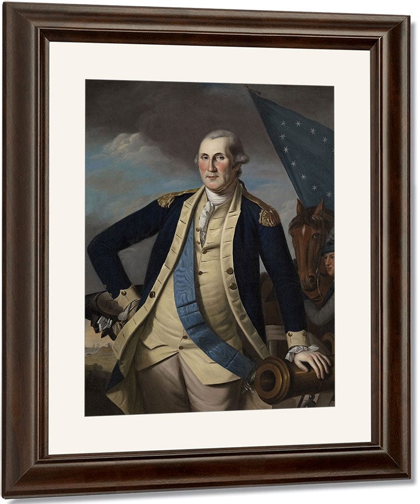 George Washington By Charles Willson Peale Fine Art Print