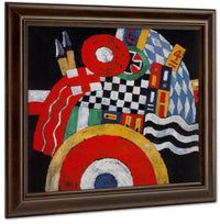 German Officer Abstraction By Marsden Hartley Fine Art Print