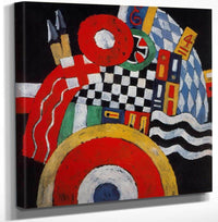 German Officer Abstraction By Marsden Hartley Fine Art Print