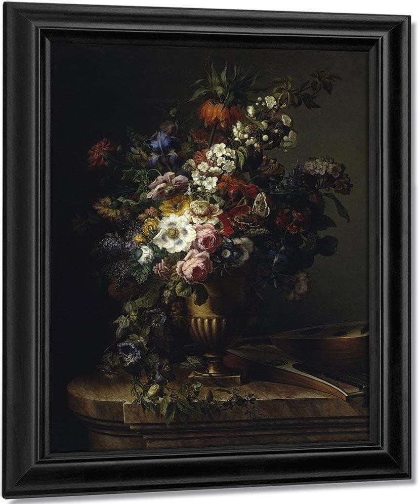 Gerro Amb Flors By Francesc Lacoma Fontanet Fine Art Print