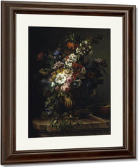 Gerro Amb Flors By Francesc Lacoma Fontanet Fine Art Print