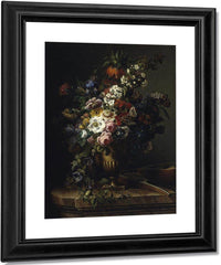 Gerro Amb Flors By Francesc Lacoma Fontanet Fine Art Print