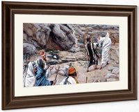 Get Thee Behind Me Satan By James Tissot Fine Art Print