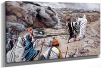 Get Thee Behind Me Satan By James Tissot Fine Art Print