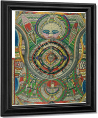 Giant City Band Wald Hall 1911 By Adolf Wolfli Fine Art Print