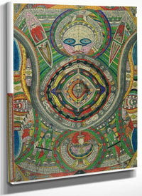 Giant City Band Wald Hall 1911 By Adolf Wolfli Fine Art Print