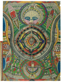 Giant City Band Wald Hall 1911 By Adolf Wolfli Fine Art Print