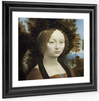 Ginevra De' Benci [Obverse] By Leonardo Da Vinci Fine Art Print