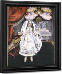 Girl At Her First Communion 1914 By Maria Blanchard Fine Art Print