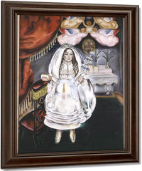Girl At Her First Communion 1914 By Maria Blanchard Fine Art Print