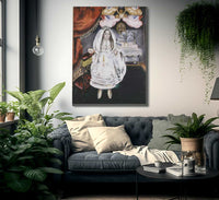 Girl At Her First Communion 1914 By Maria Blanchard Fine Art Print