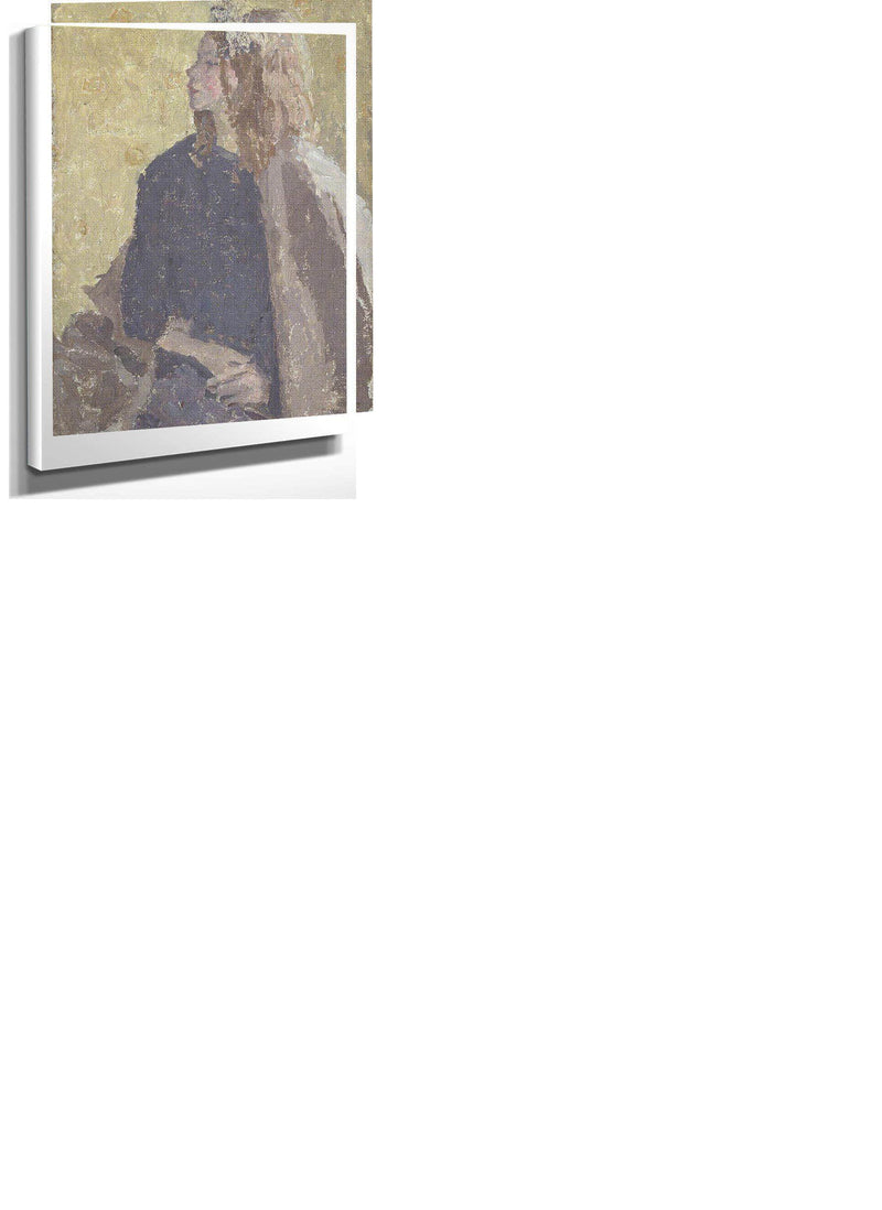 Girl In Profile 1918 By Gwendolen Mary John Fine Art Print