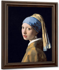 Girl With A Pearl Earring 1665 By Johannes Vermeer Fine Art Print