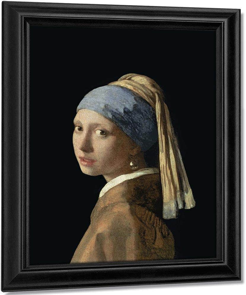 Girl With A Pearl Earring By Johannes Vermeer Fine Art Print