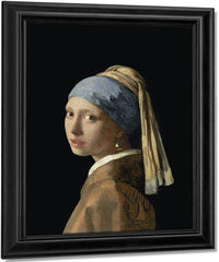 Girl With A Pearl Earring By Johannes Vermeer Fine Art Print