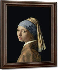 Girl With A Pearl Earring By Johannes Vermeer Fine Art Print
