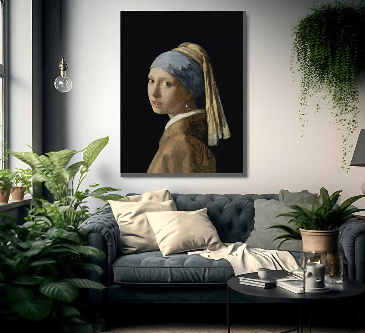 Girl With A Pearl Earring By Johannes Vermeer Fine Art Print