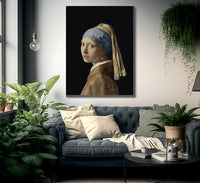 Girl With A Pearl Earring By Johannes Vermeer Fine Art Print