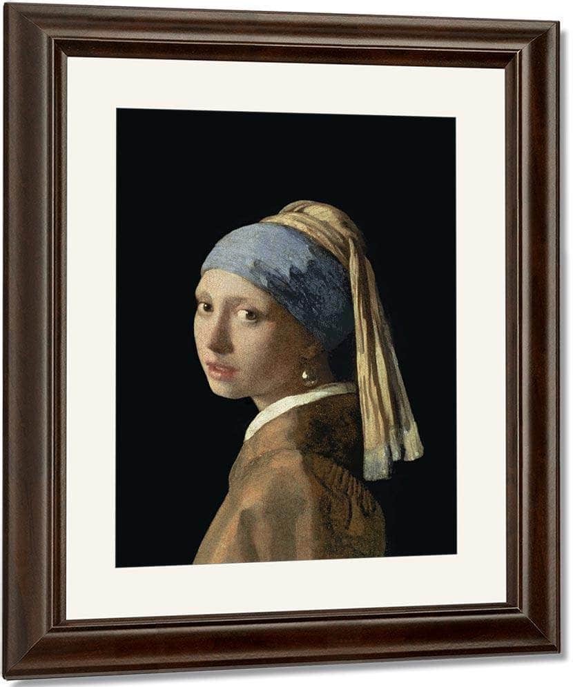 Girl With A Pearl Earring By Johannes Vermeer Fine Art Print