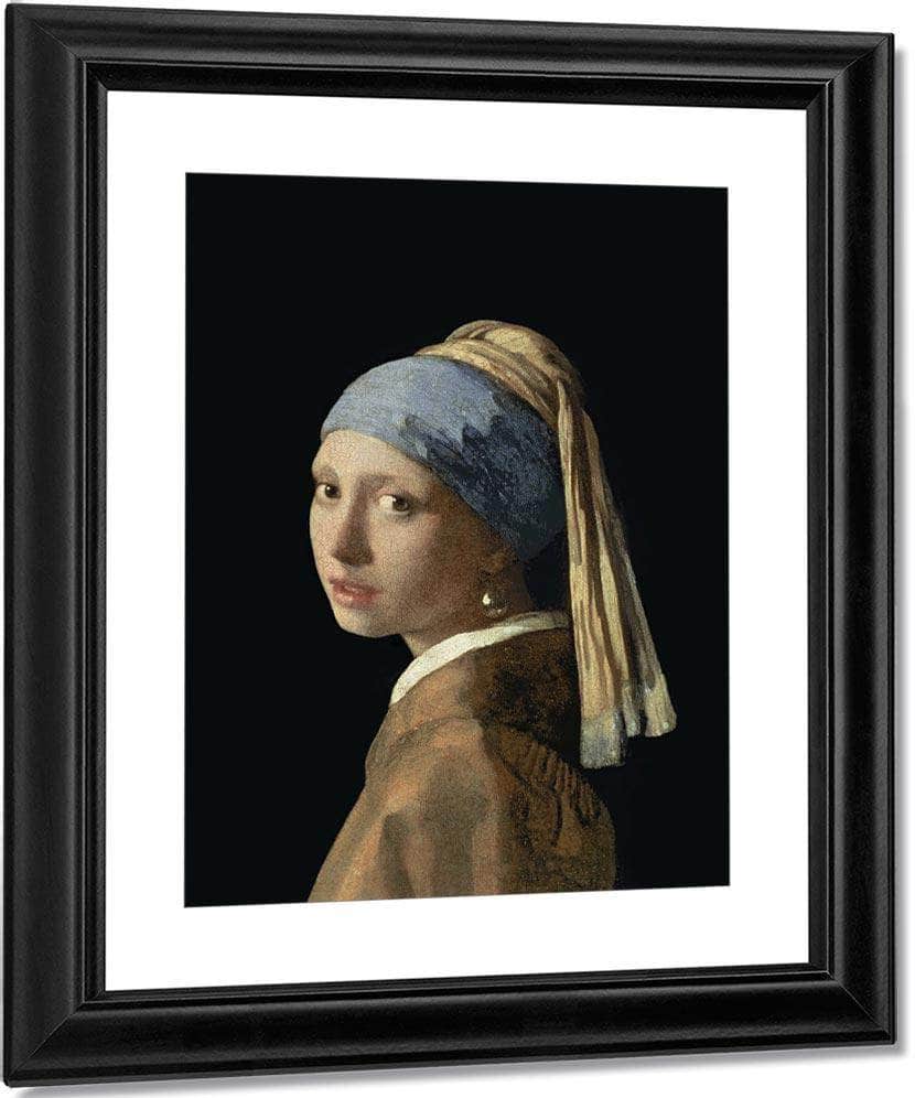 Girl With A Pearl Earring By Johannes Vermeer Fine Art Print