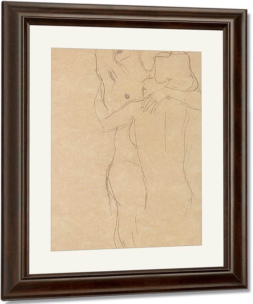 Girlfriends, 1905 By Gustav Klimt Fine Art Print