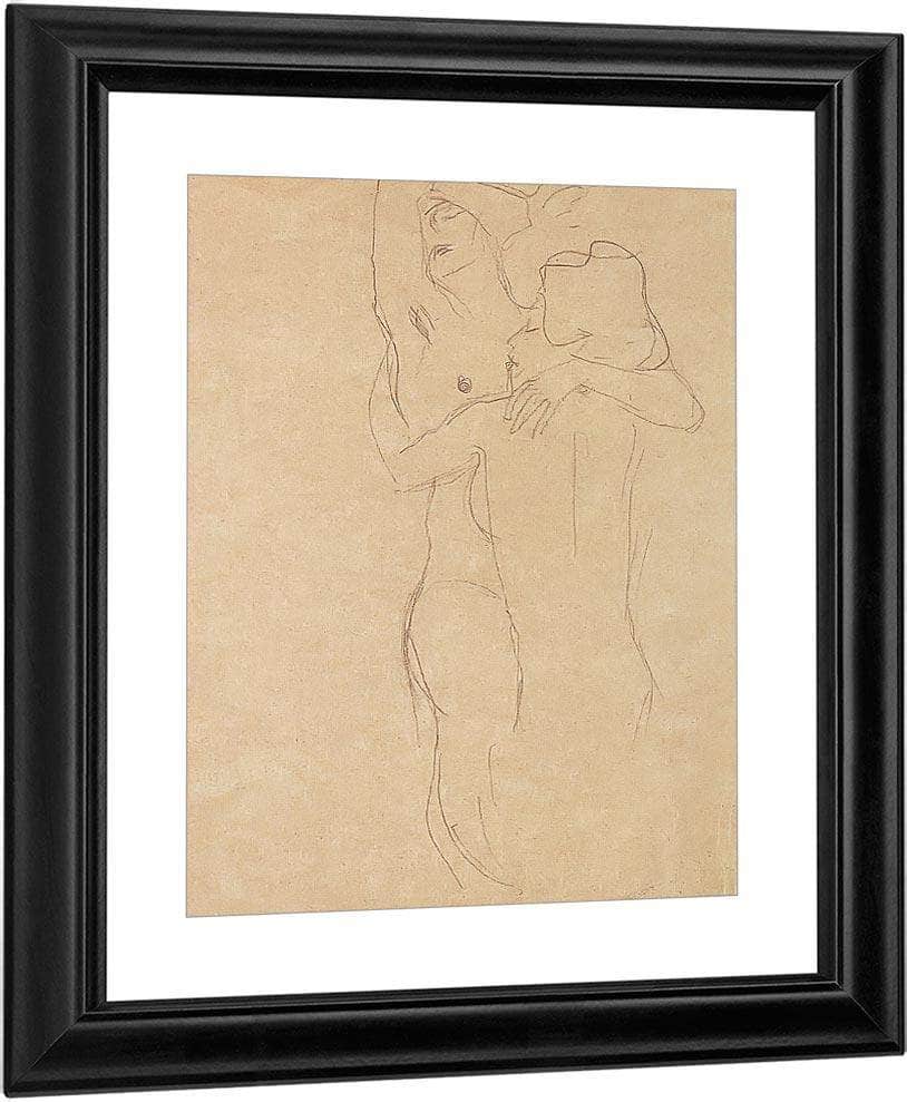 Girlfriends, 1905 By Gustav Klimt Fine Art Print