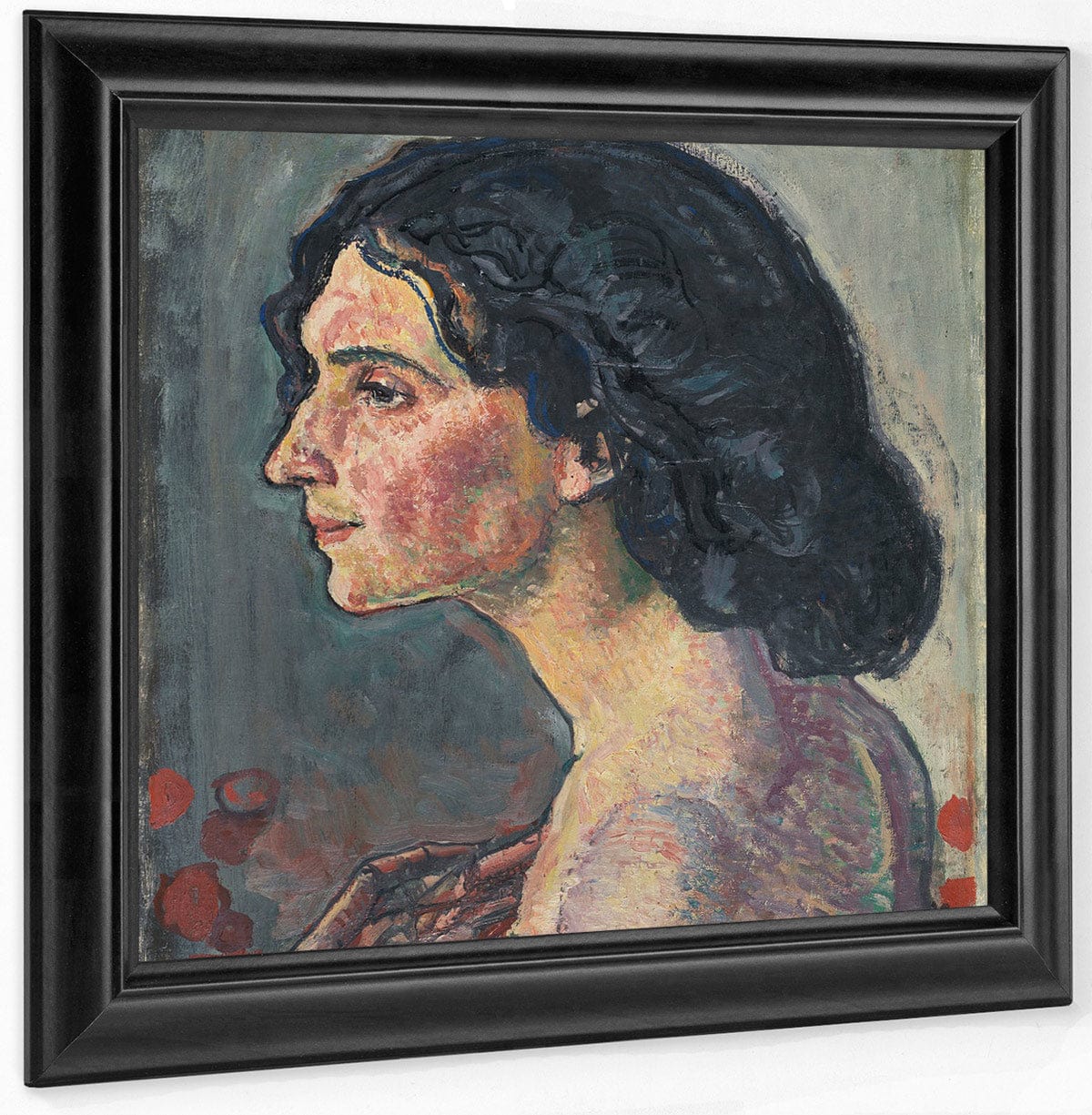 Giulia Leonardi 1910 By Ferdinand Hodler Fine Art Print