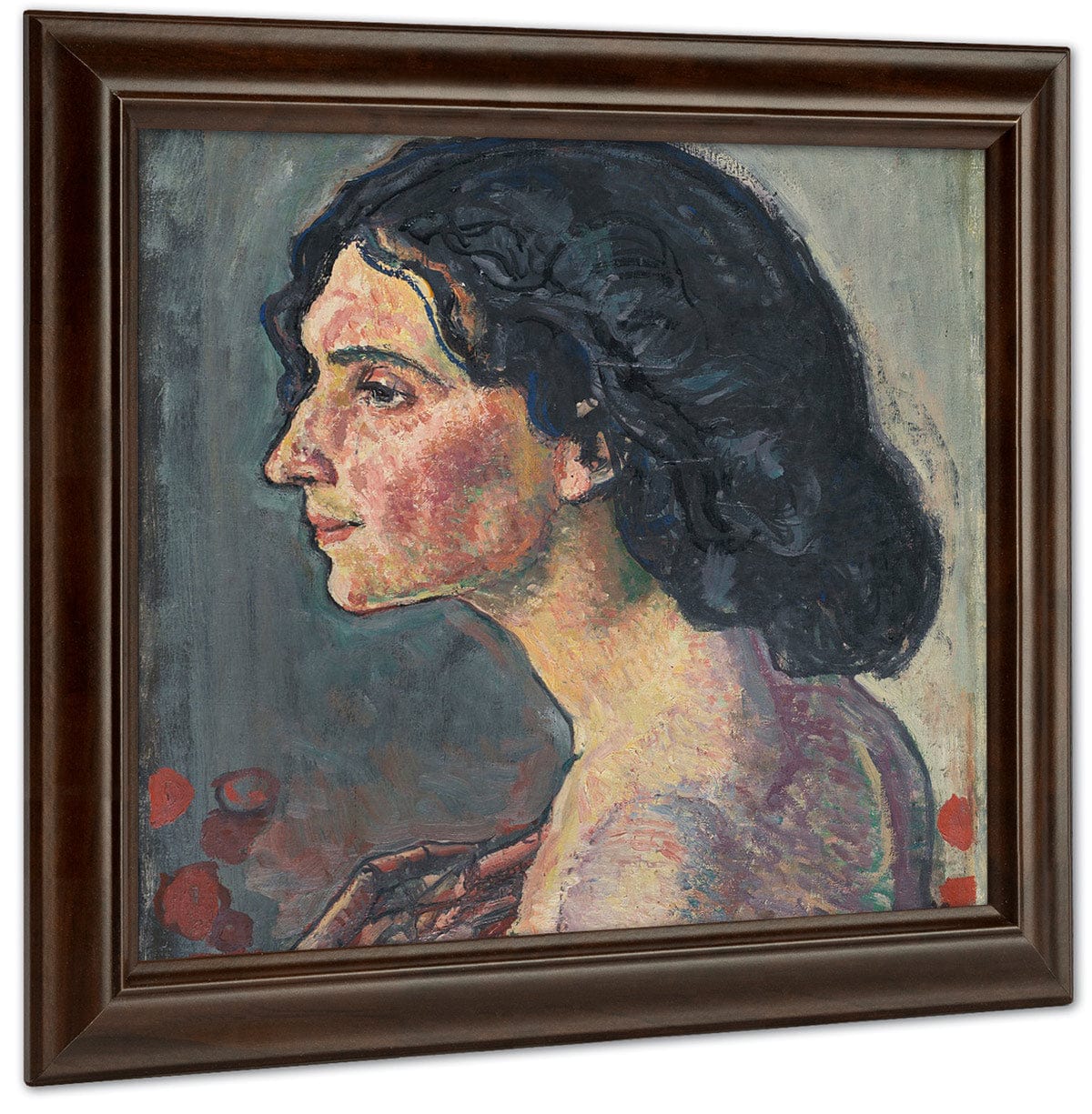 Giulia Leonardi 1910 By Ferdinand Hodler Fine Art Print