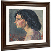 Giulia Leonardi 1910 By Ferdinand Hodler Fine Art Print