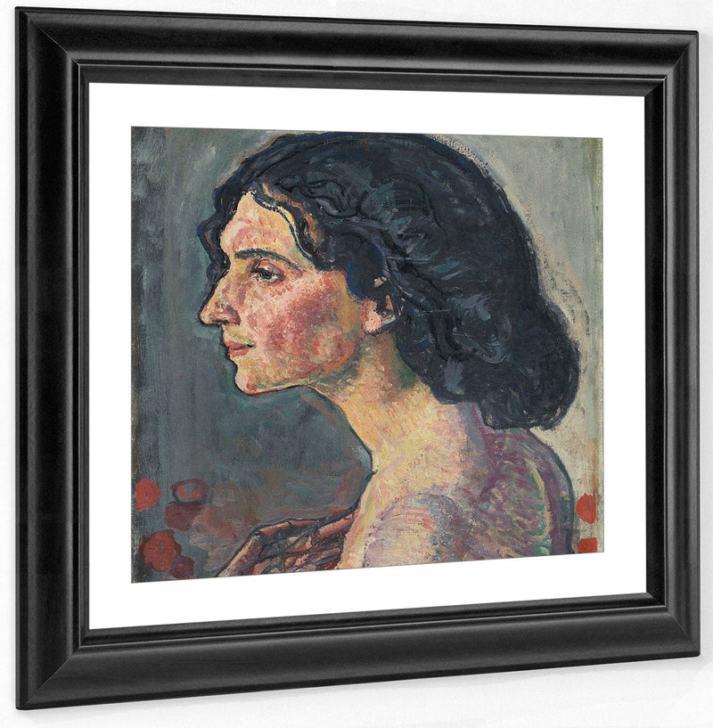 Giulia Leonardi 1910 By Ferdinand Hodler Fine Art Print