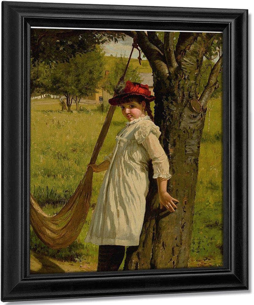 Give Me A Swing By John George Brown Fine Art Print