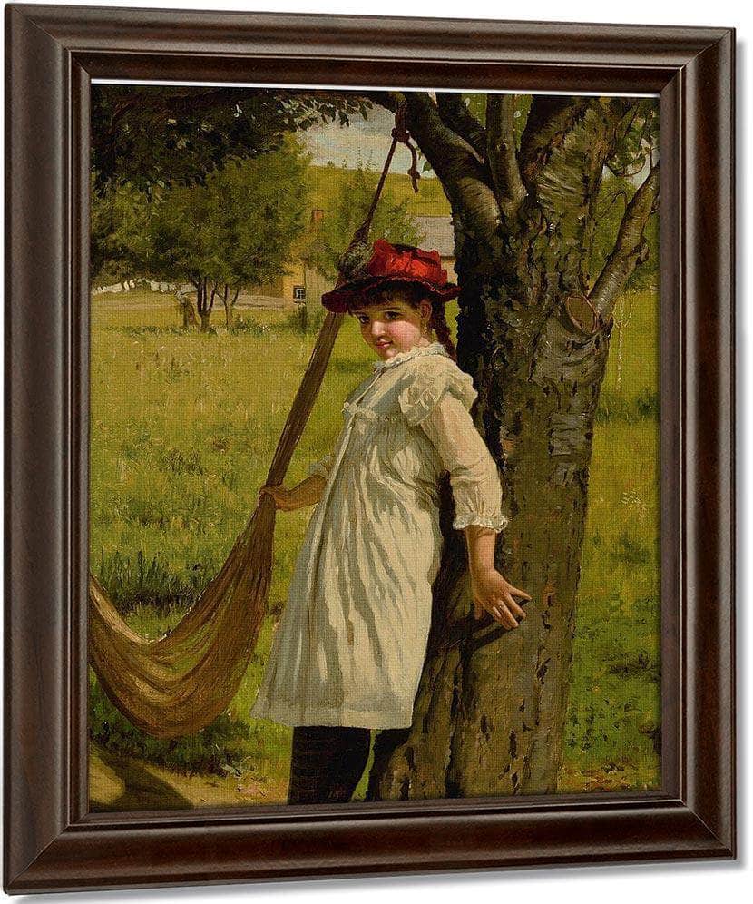 Give Me A Swing By John George Brown Fine Art Print