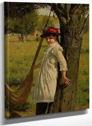 Give Me A Swing By John George Brown Fine Art Print
