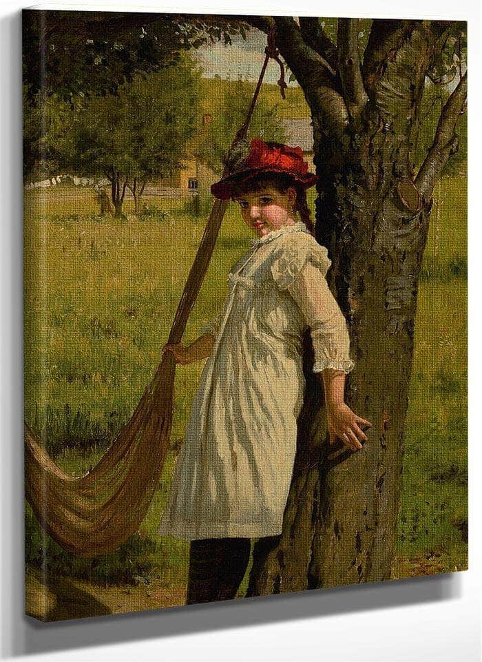 Give Me A Swing By John George Brown Fine Art Print