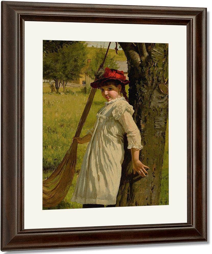Give Me A Swing By John George Brown Fine Art Print