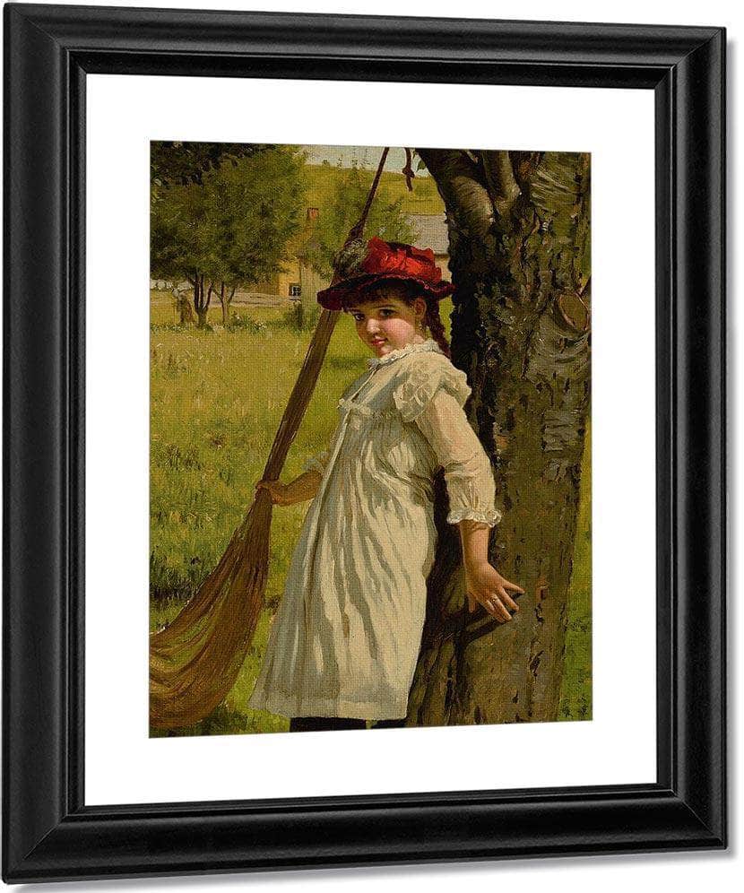 Give Me A Swing By John George Brown Fine Art Print