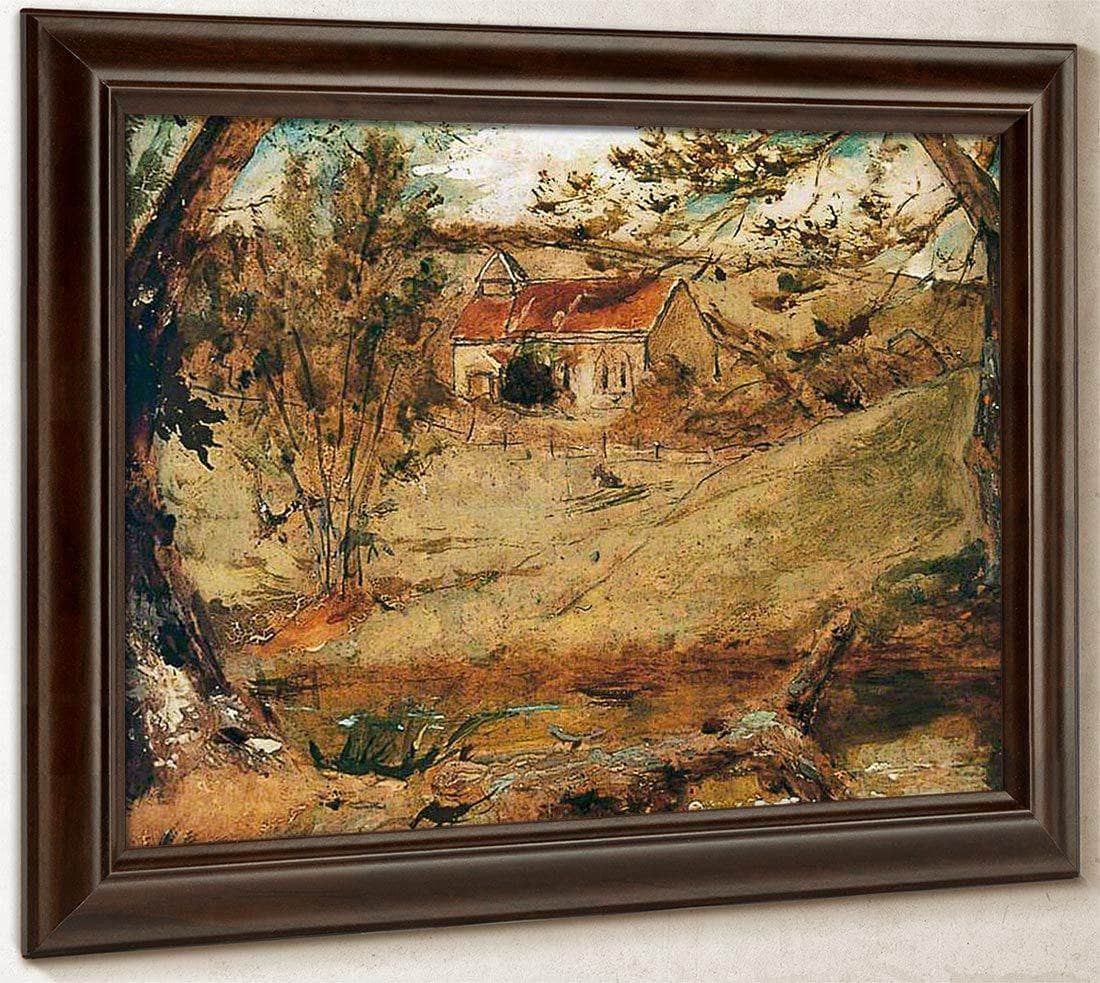 Givendale Church By William Etty Fine Art Print