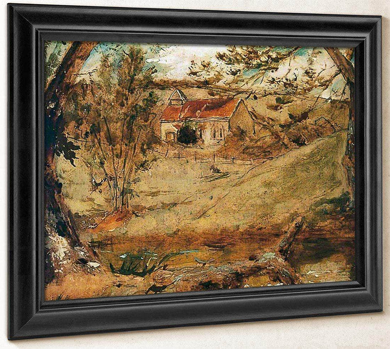 Givendale Church By William Etty Fine Art Print