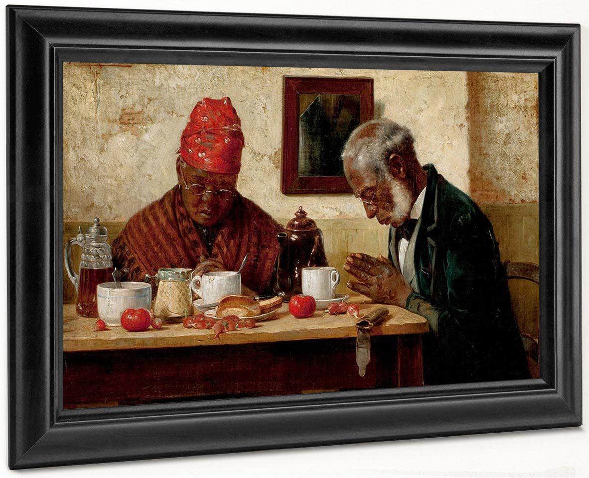 Giving Thanks By Harry Roseland Fine Art Print