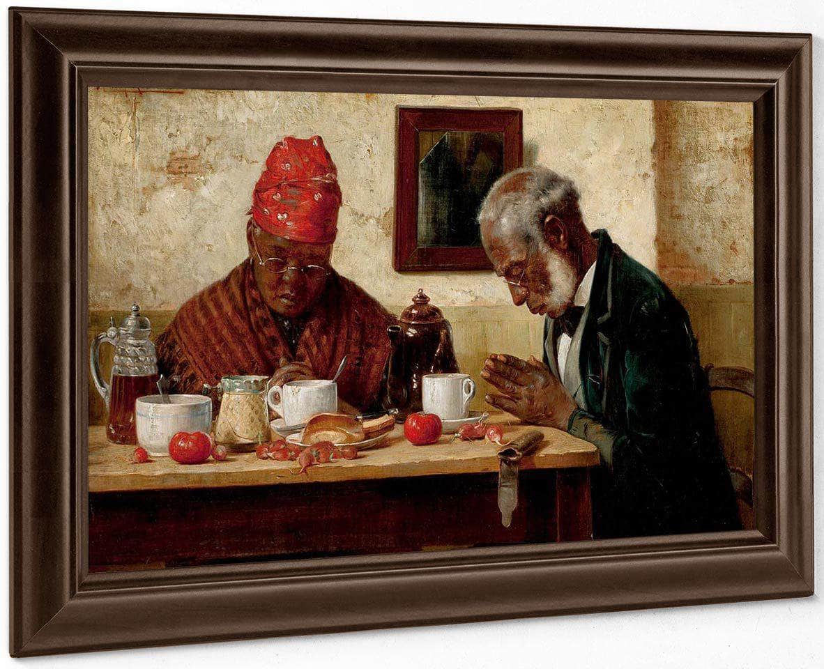 Giving Thanks By Harry Roseland Fine Art Print