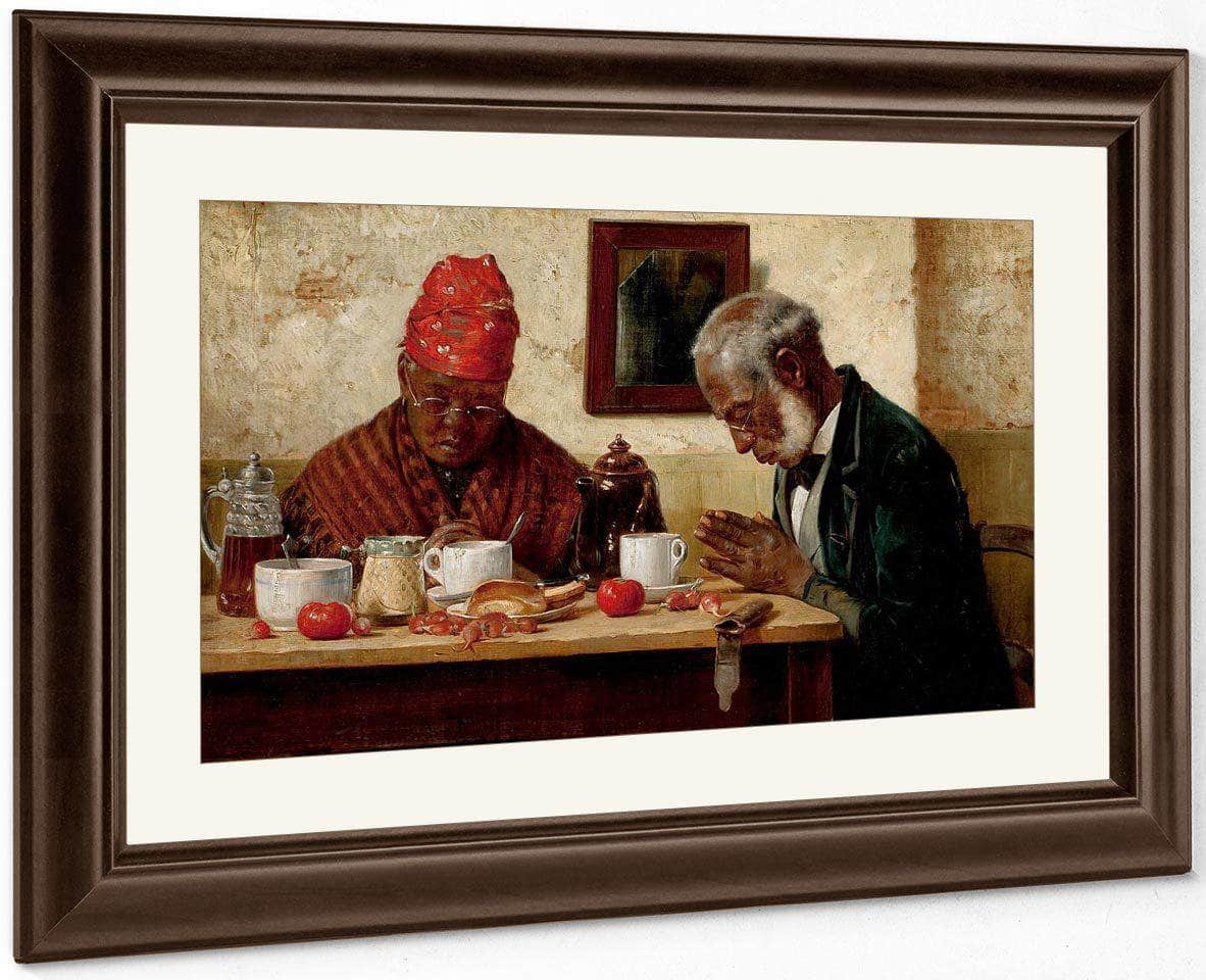 Giving Thanks By Harry Roseland Fine Art Print